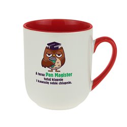 Kubek kawowy dla świeżo upieczonego Pana Magistra. 2