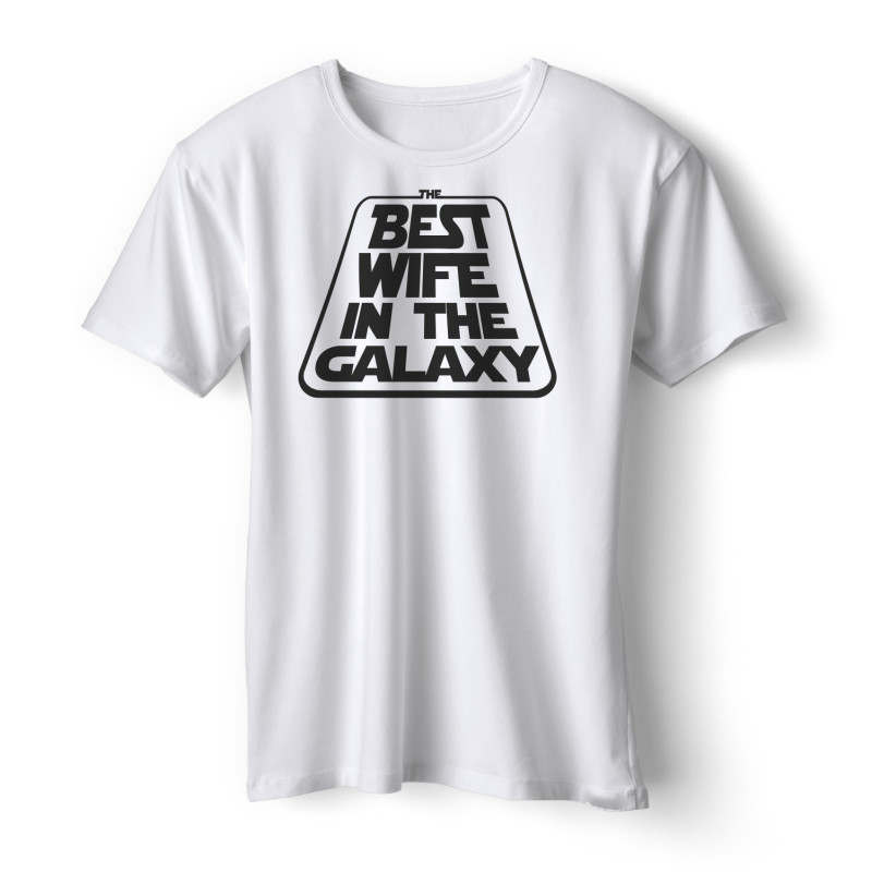 Koszulka specjalnie dla żony, fanki Gwiezdnych Wojen.