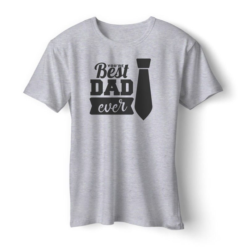 Koszulka z nadrukiem (T-shirt) "Best Dad ever".
