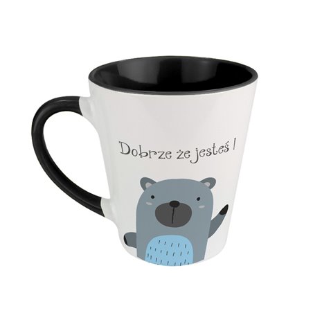 Kubek latte "Dobrze że jesteś"