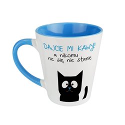 Kubek "Dajcie mi kawy..." - latte, idealny na prezent.