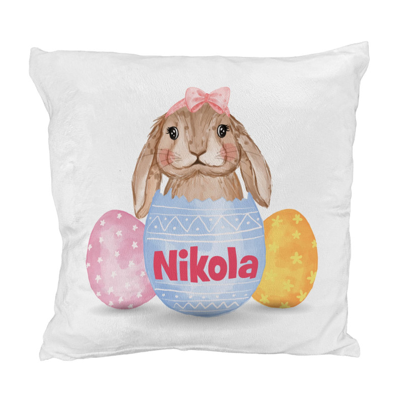 Pluszowa poduszka "Wielkanocny królik" - różne wzory.