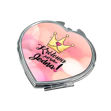 Lusterko "Królowa jest tylko jedna" - różne kształty.