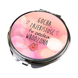 Lusterko "Zajebistość to cecha wrodzona" - różne kształty. 2