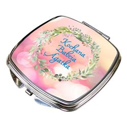 Lusterko dla babci "Kochana Babcia" z imieniem - różne kształty. 2