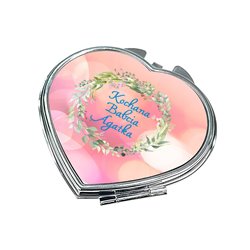 Lusterko dla babci "Kochana Babcia" z imieniem - różne kształty. 2