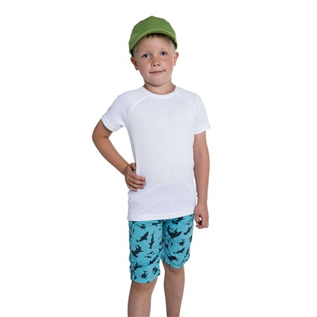 Koszulka dziecięca z napisem "I love WF" - bawełniana lub oddychająca.