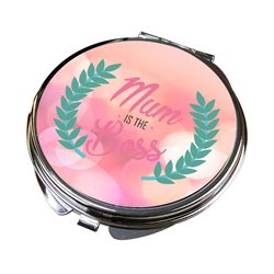 Lusterko dla mamy "Mum is the boss" - różne kształty. 2