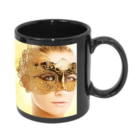 Czarny kubek 330 ml z Twoim zdjęciem.