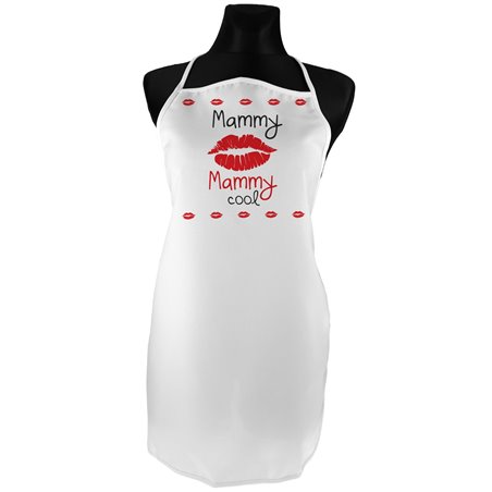 "Mammy cool" - idealny prezent na dzień mamy - fartuszek (fartuch) kuchenny.