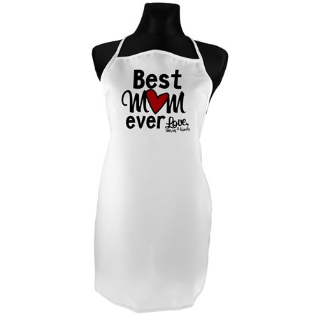 "Best mom ever" - fartuszek na dzień matki.
