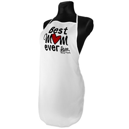 "Best mom ever" - fartuszek na dzień matki.