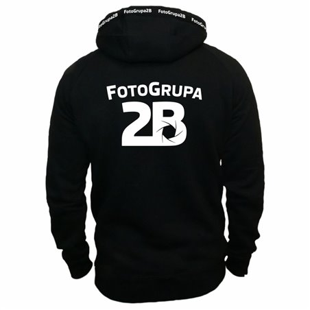 Bluza unisex z kapturem Foto Grupa 2B.