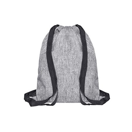 Plecak (worek) szary melanż - świetny do szkoły, na basen, siłownię, zakupy... - "Do not touch me".