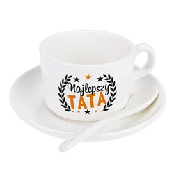Filiżanka z tekstem "Najlepszy Tata".