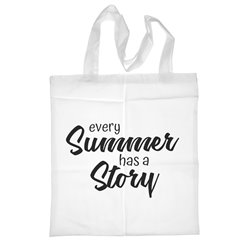 Super torba z długimi uszami - " Every summer has a story " - idealna na zakupy, basen, siłownię lub inną wyprawę wakacyjną.