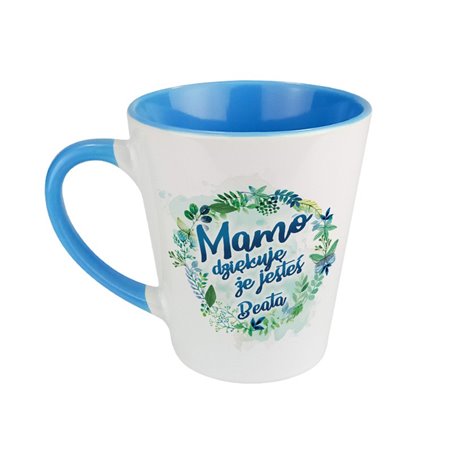 Kubek latte "Mamo dziękuję, że jesteś" - super prezent z okazji Dnia Matki.