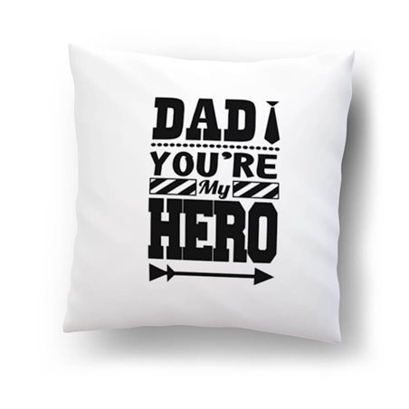 Poduszka " DAD YOU'RE MY HERO " - super prezent dla taty na różne okazje.