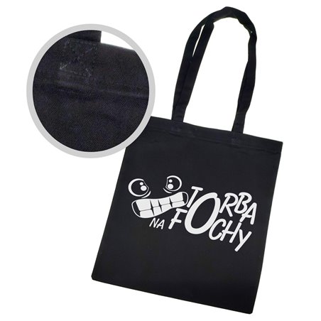 Super torba na fochy z długimi uszami i zamkiem.