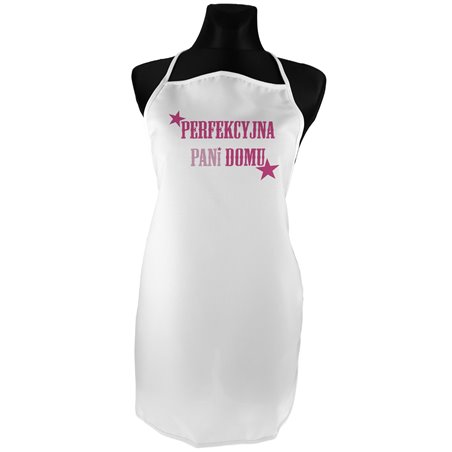 Fartuszek "Perfekcyjna pani domu" - idealny prezent dla mamy, babci, dziewczyny.