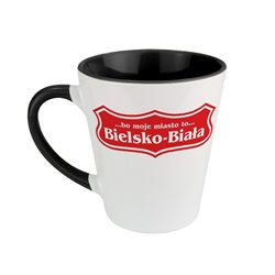 Kubek latte "Bo moje miasto to..." - super prezent.