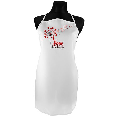 "Love is in the air" - fartuszek kuchenny specjalnie na Walentynki dla ukochanej żony, dziewczyny...