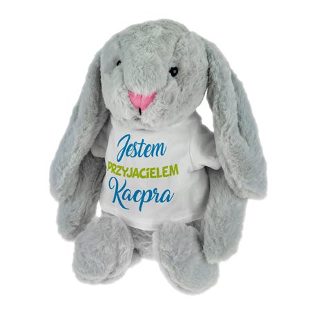 Królik przyjaciel - maskotka ok. 39 cm - podaj imię dziecka..
