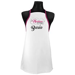 Fartuszek "Uwielbiam gotować" - podaj imię.