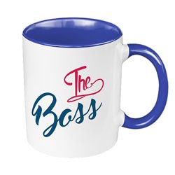 Kubek 330 ml  kolorowy The Boss. 2