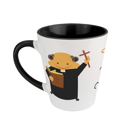 Święty kubek latte księdza Stanisława.