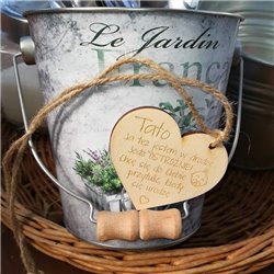 Brelok serce grawerowany - specjalnie dla taty od dziecka... 2