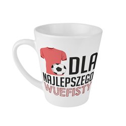 Kubek dla najlepszego wuefisty - latte - idealny na prezent dla nauczyciela. 2
