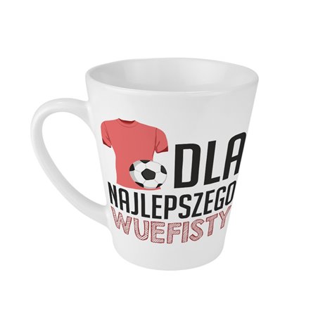 Kubek dla najlepszego wuefisty - latte - idealny na prezent dla nauczyciela.