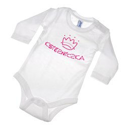 Body dla małej księżniczki - krótki lub długi rękaw, różne kolory.