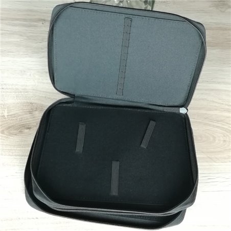 Duży piórnik dwukomorowy Królik - jednorożec.