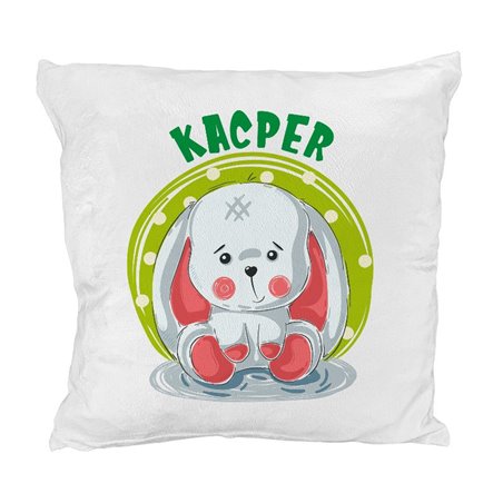 Pluszowa poduszka "Królik" - personalizacja - podaj imię