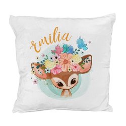 Pluszowa poduszka "Sarenka" - personalizacja - podaj imię.