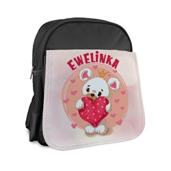 Plecak dla przedszkolaka - Misio z imieniem. 2