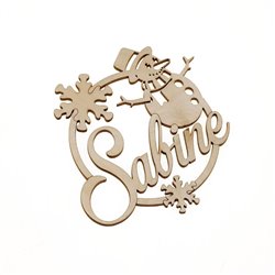 Eko bombki na choinkę z imieniem - różne wzory. 2