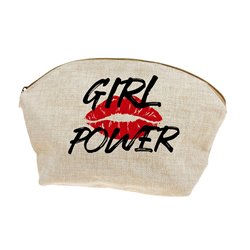 Kosmetyczka z nadrukiem specjalnie dla niej - Girl Power.