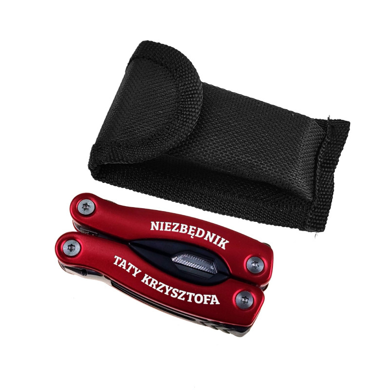 Multitool, narzędzie wielofunkcyjne dla niego - personalizacja.