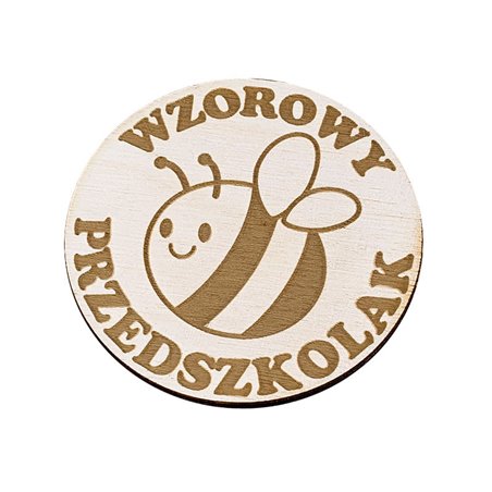 Magnes, pamiątka na zakończenie przedszkola lub też na pasowanie na przedszkolaka.