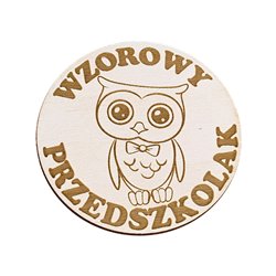 Magnes, pamiątka na zakończenie przedszkola lub też na pasowanie na przedszkolaka. 2