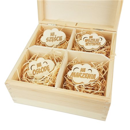 Zabawna skrzynka na urodziny.