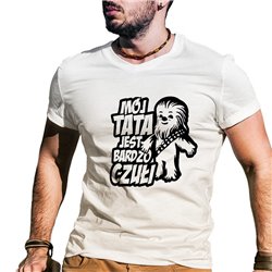 Koszulka dla miłośników Gwiezdnych Wojen - Mój tata jest... 2