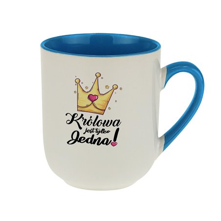 Kubek kawowy "Królowa jest tylko jedna".