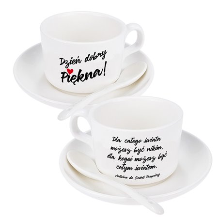 Filiżanka dla niej - Dzień dobry piękna...