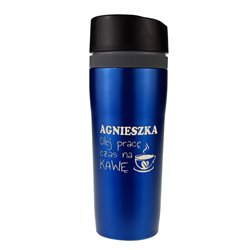 Kubek termiczny dla kolegi / koleżanki z pracy- zmień imię.