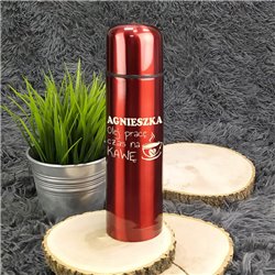 Termos ze stali nierdzewnej dla koleżanki lub kolegi z pracy. 2