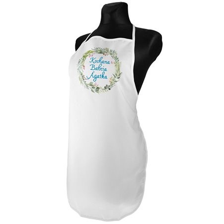 Fartuszek specjalnie na dzień babci - Kochana Babcia Agatka - zmień imię.